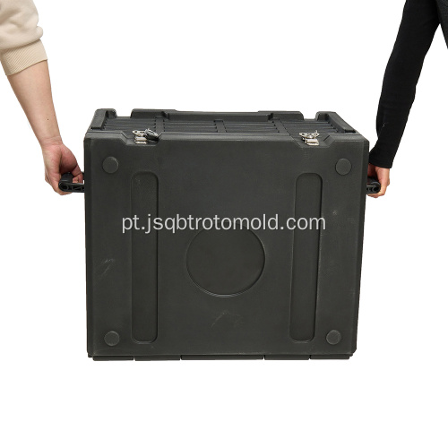 Caixa de ferramentas com carrinho robusto, armazenamento de ferramentas de encanamento